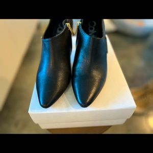 Calvin Klein black booties